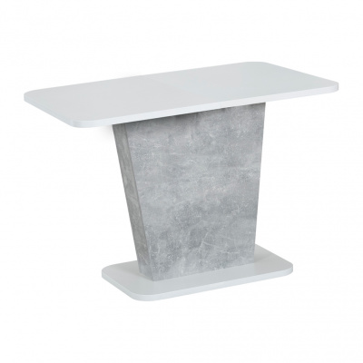 Стол обеденный OSLO (бетон св. серый/белый)